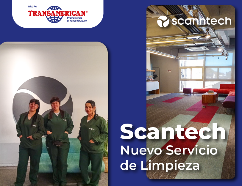 Nuevo servicio de limpieza en Scanntech